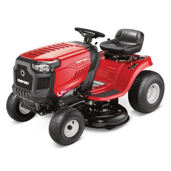 Pony® 42 Riding Lawn Mower  twin-blade deck and a 500cc