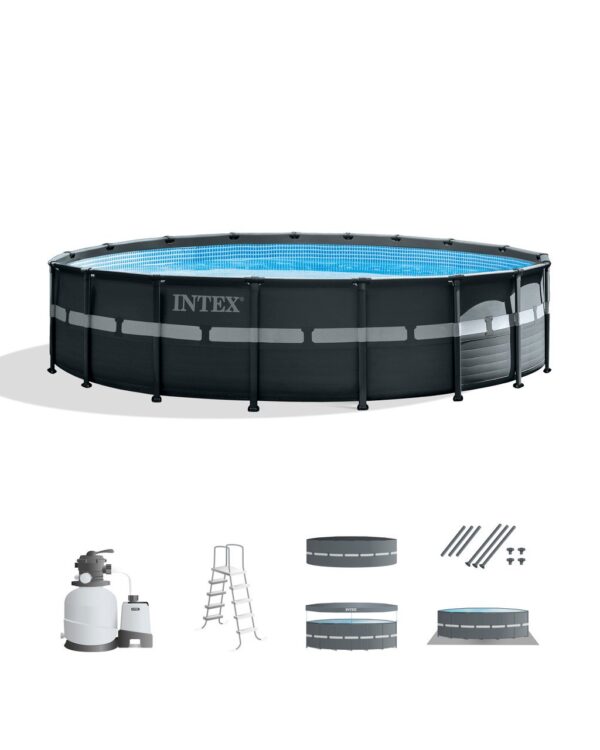 Ultra XTR® Frame Above Ground Pool with Sand Filter Pump - 18' x 52"