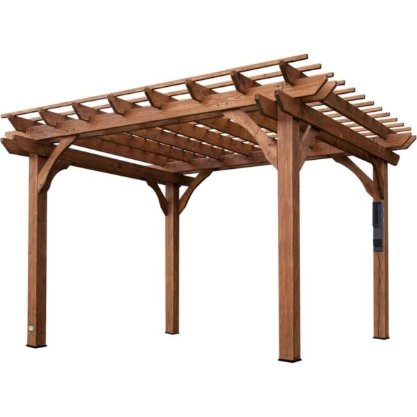 Backyard Discovery 12′ x 10′ Cedar Pergola